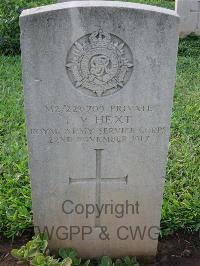 Dar Es Salaam War Cemetery - Hext, F V